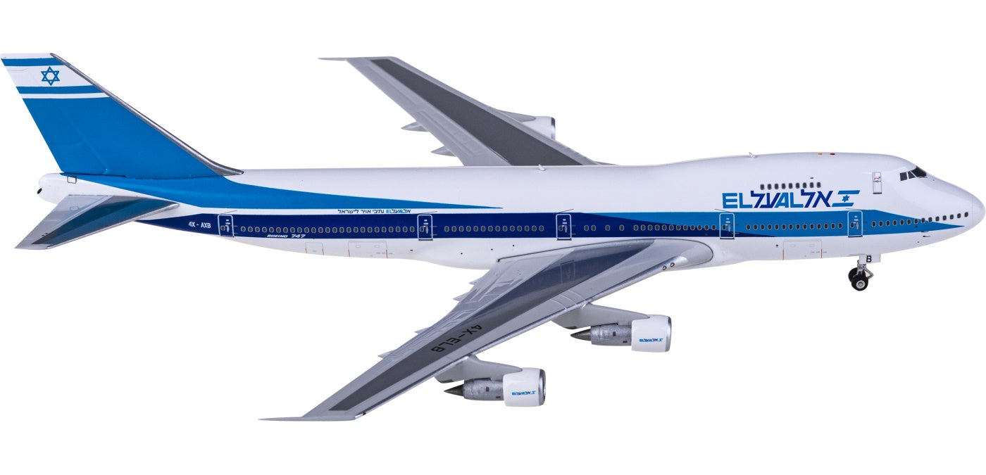 1:400 Phoenix PH11805 El Al Boeing 747-200 4X-AXB+Free Tractor