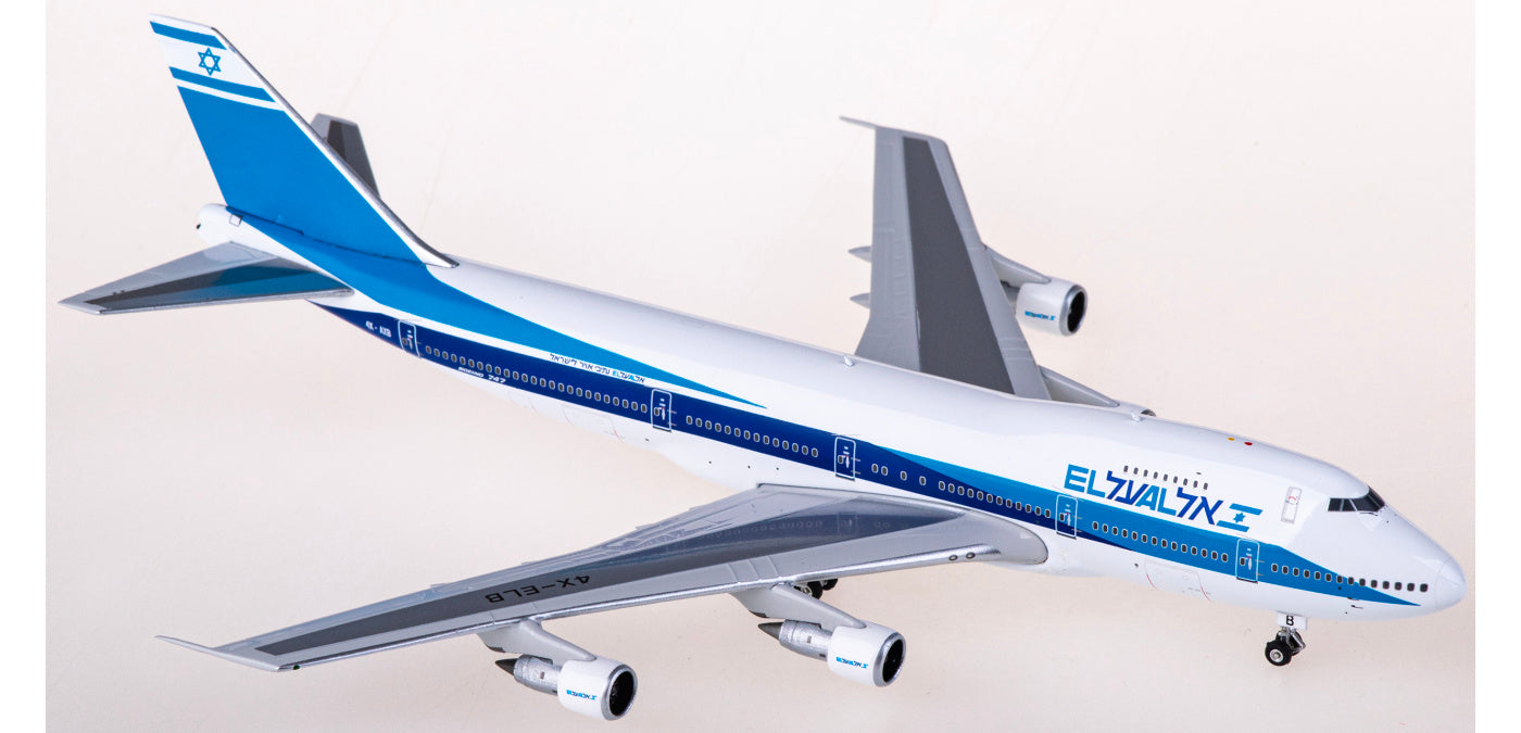 1:400 Phoenix PH11805 El Al Boeing 747-200 4X-AXB+Free Tractor