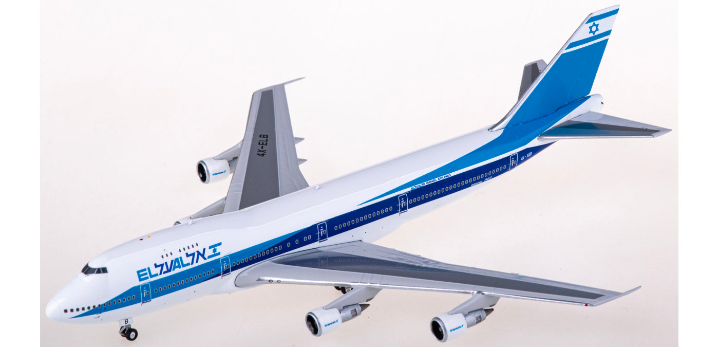 1:400 Phoenix PH11805 El Al Boeing 747-200 4X-AXB+Free Tractor