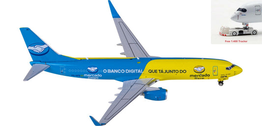 1:400 Phoenix PH11806 GOL Boeing 737-800 PS-GFD+Free Tractor