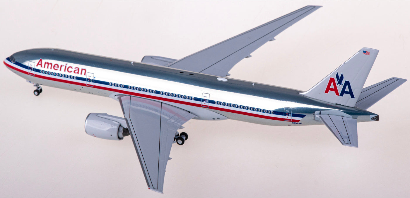 1:400 NG Models NG72046 American Airlines Boeing 777-200ER N795AN+Free Tractor