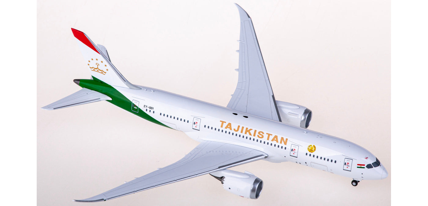 1:400 NG Models NG59023 Tajikistan Boeing 787-8 EY-001 +Free Tractor