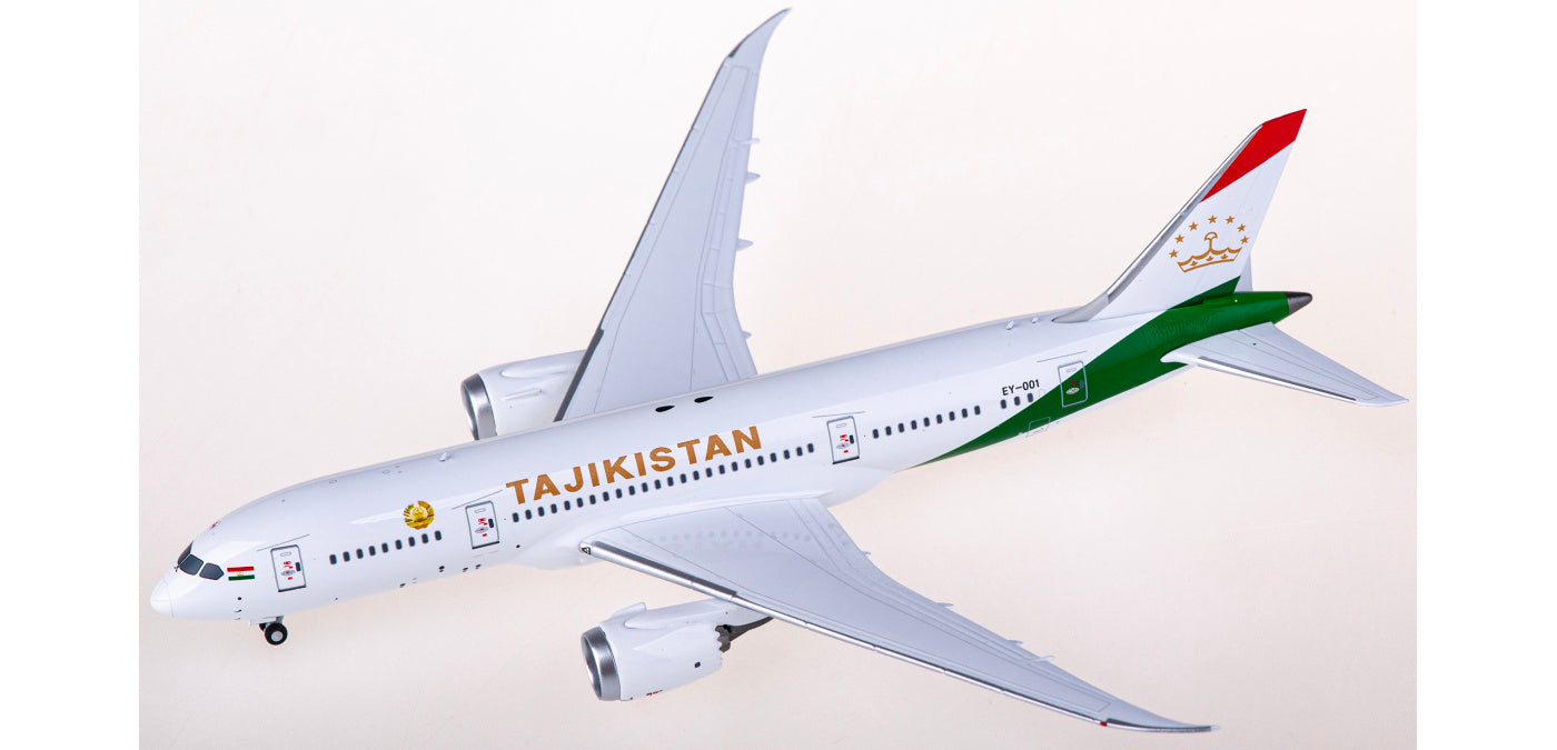 1:400 NG Models NG59023 Tajikistan Boeing 787-8 EY-001 +Free Tractor