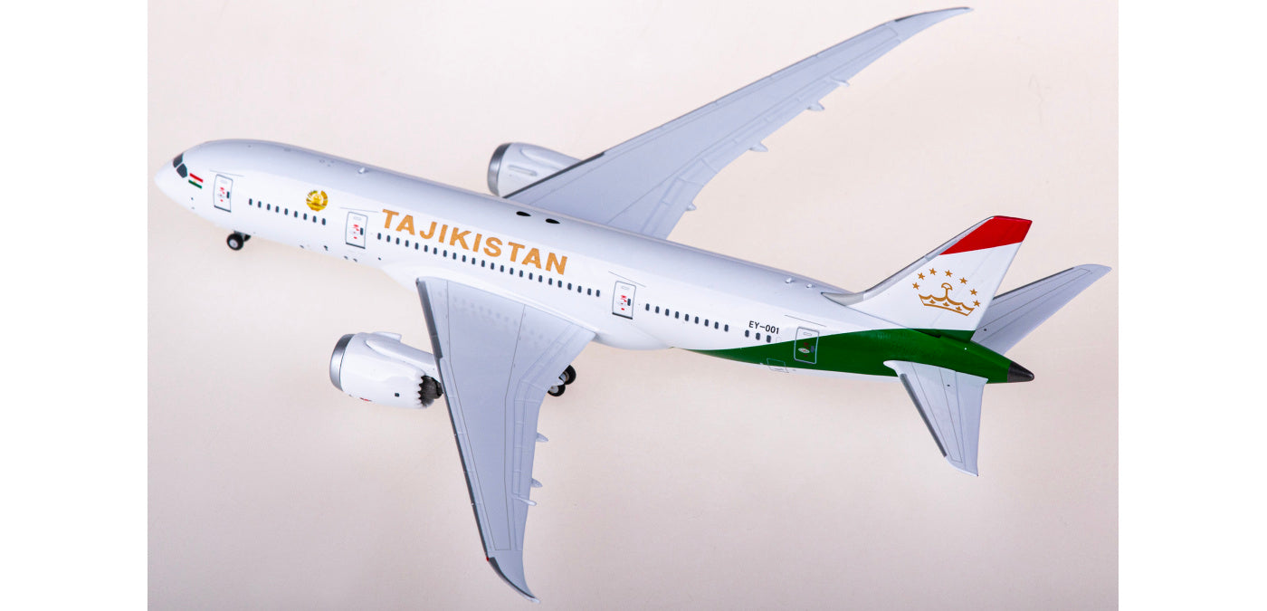 1:400 NG Models NG59023 Tajikistan Boeing 787-8 EY-001 +Free Tractor