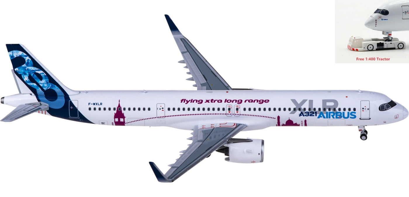 1:400 NG Models NG13089 Airbus A321LR F-WXLR+Free Tractor