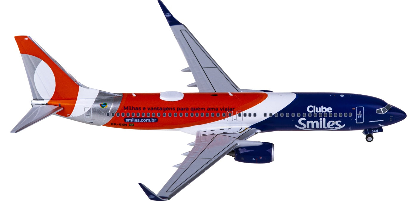 1:400 NG Models NG58195 GOL Boeing 737-800 PR-GXN+Free Tractor