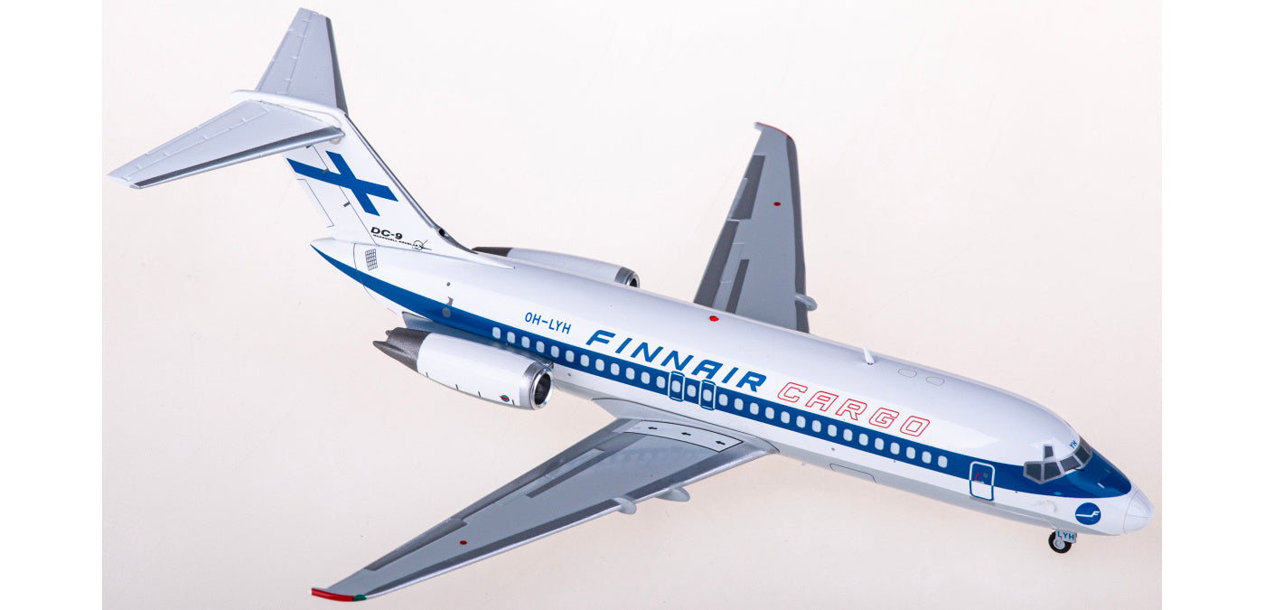 1:200 JC Wings LH2374 Finnair Cargo McDonnell Douglas DC-9-15 OH-LYH