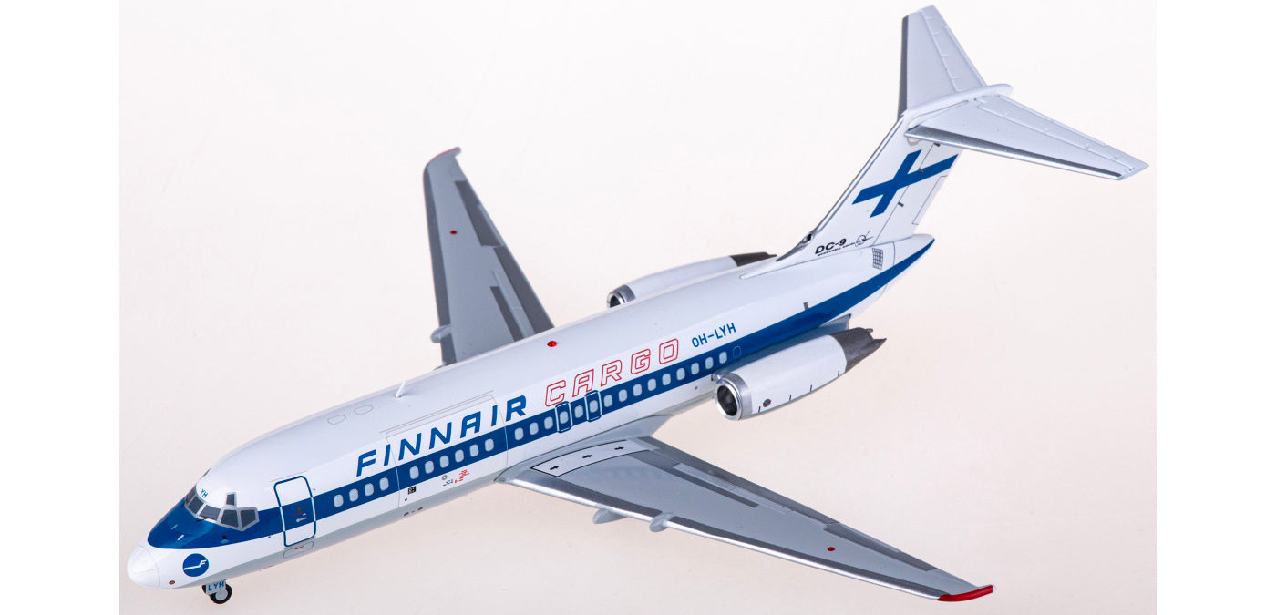 1:200 JC Wings LH2374 Finnair Cargo McDonnell Douglas DC-9-15 OH-LYH