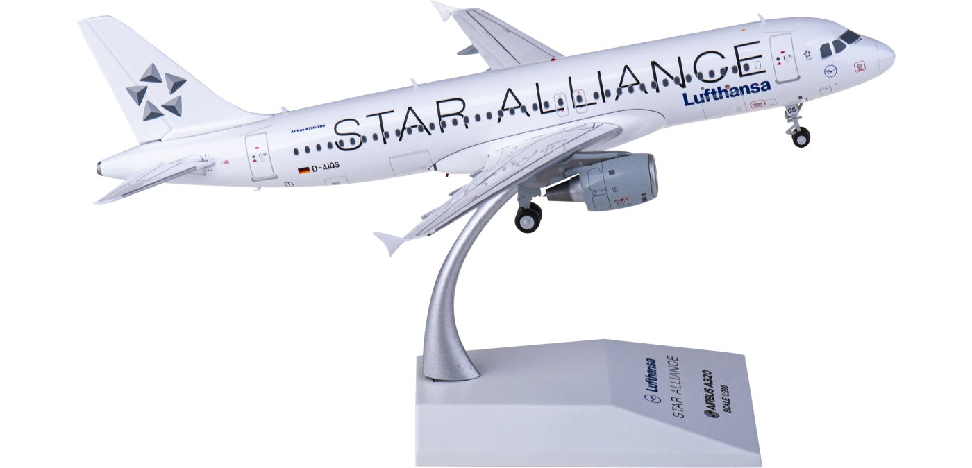 1:200 JC Wings EW2320013 Lufthansa Airbus A320 D-AIQS "STAR ALLIANCE"