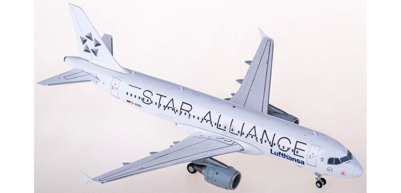 1:200 JC Wings EW2320013 Lufthansa Airbus A320 D-AIQS "STAR ALLIANCE"