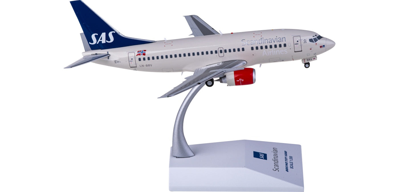 1:200 JC Wings XX20258 SAS  Boeing 737-500 LN-BRV