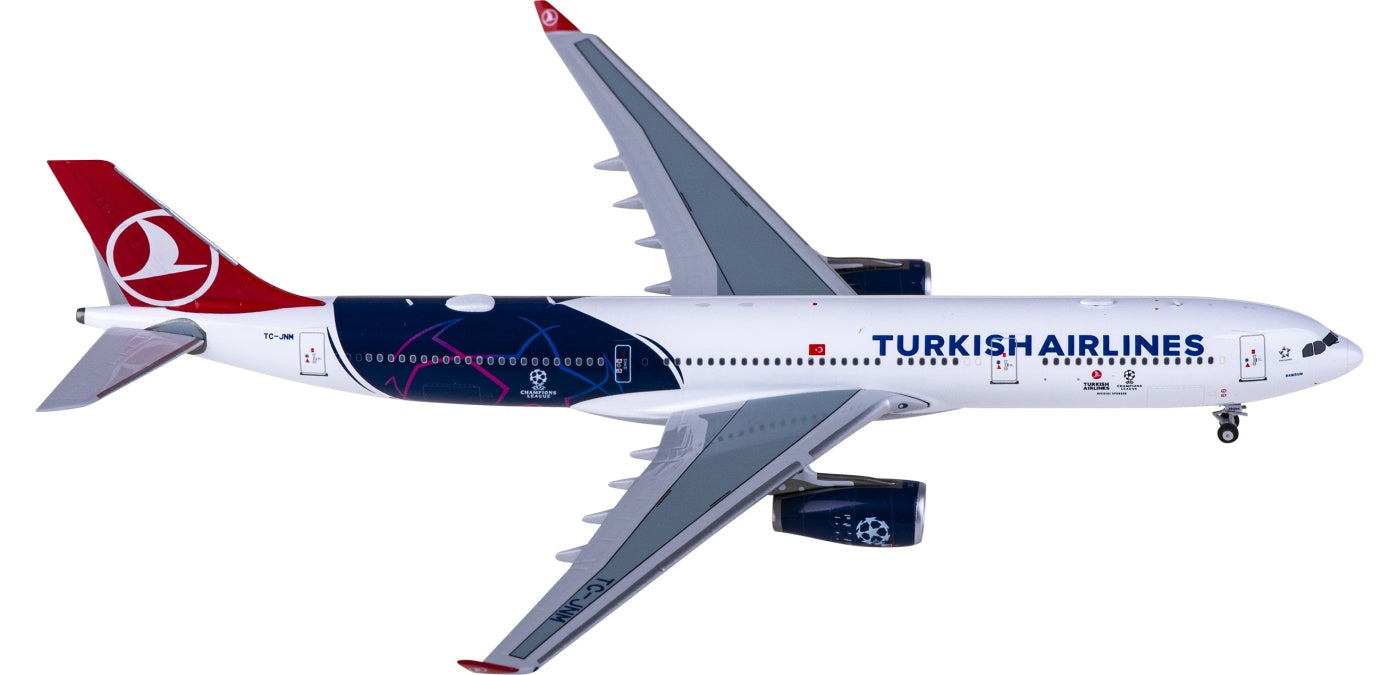 1:400 NG Models NG62061 Turkish Airlines Airbus A330-300 TC-JNM Aircraft Model+Free Tractor