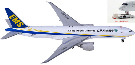 1:400 Phoenix PH11816 China Postal Airlines Boeing 777-200F B-221X+Free Tractor
