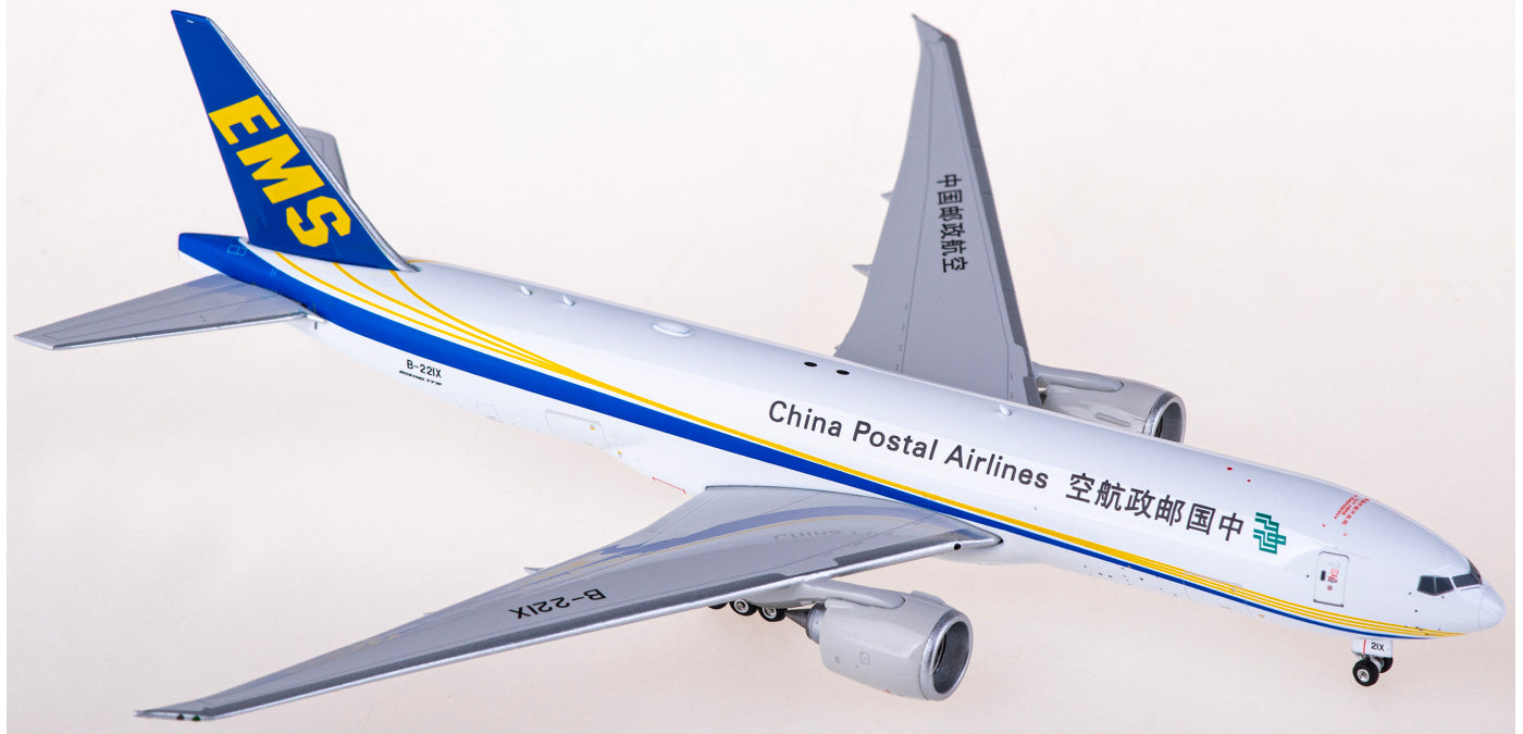 1:400 Phoenix PH11816 China Postal Airlines Boeing 777-200F B-221X+Free Tractor