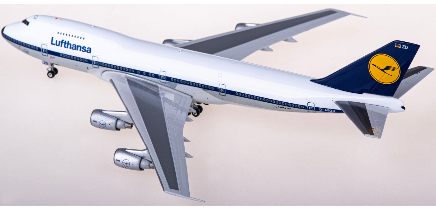 1:400 Phoenix PH04549 Lufthansa Airlines Boeing 747-200 D-ABZD Aircraft Model+Free Tractor
