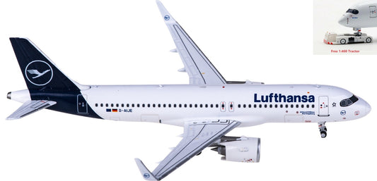 1:400 NG Models NG15008 Lufthansa Airbus A320neo D-AIJE+Free Tractor