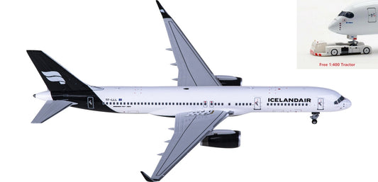 1:400 NG Models NG53198 Icelandair Boeing 757-200 TF-LLL+Free Tractor