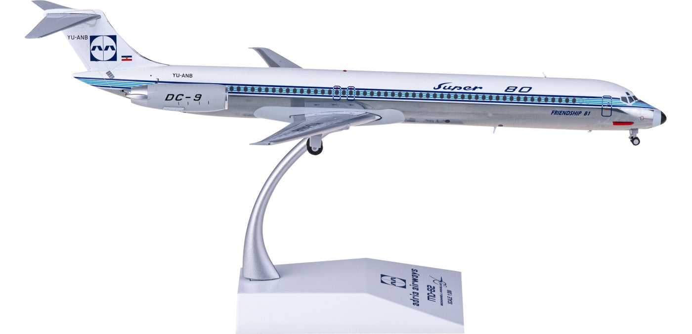 1:200 JC Wings LH2376 Adria McDonnell Douglas MD-82 YU-ANB