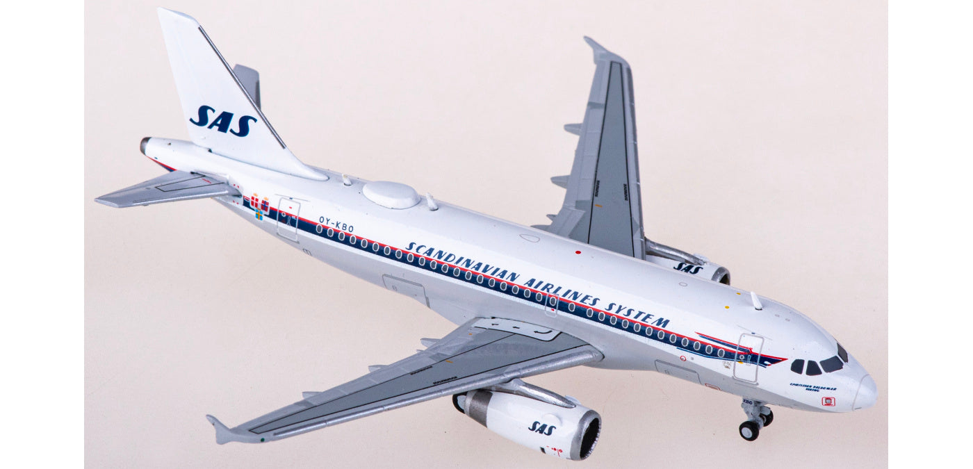 1:400 JC Wings XX40041 SAS Airbus A319 OY-KBO Aircraft Model+Free Tractor