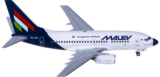 1:200 NG Models NG06001 Malév Boeing 737-600 HA-LON Aircraft Model