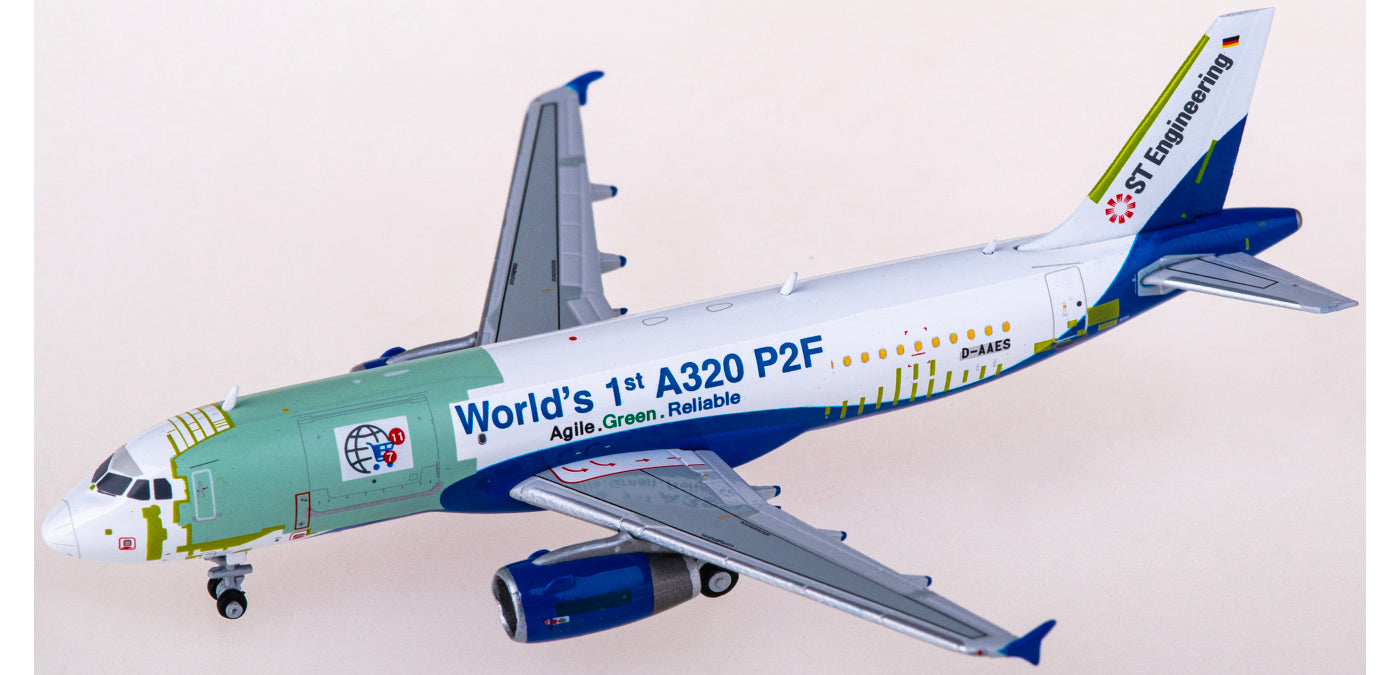 1:400 JC Wings LH4279 Airbus A320P2F D-AAES+Free Tractor