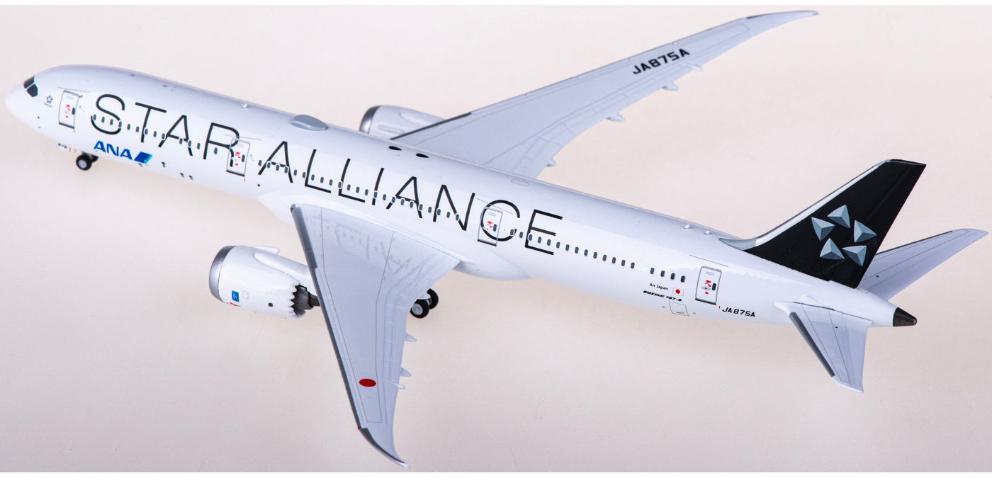 1:400 NG Models NG55112 ANA Boeing 787-9 Dreamliner JA875A "Star Alliance" Aircraft Model+Free Tractor