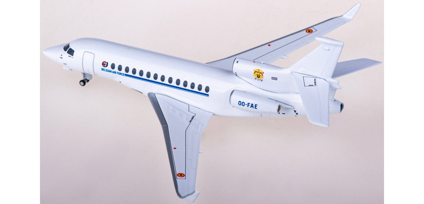 1:200 NG Models NG71021 Belgian Air Component Dassault Falcon 7X OO-FAE Diecast Aircraft Model