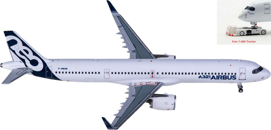 1:400 NG Models NG13092 Airbus House Color A321XLR F-WWAB+Free Tractor