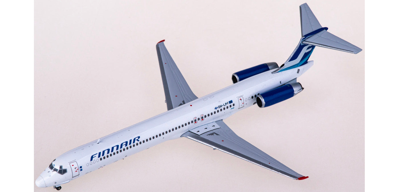1:400 JC Wings XX40102 Finnair McDonnell Douglas MD-83 OH-LPF Aircraft Model+Free Tractor