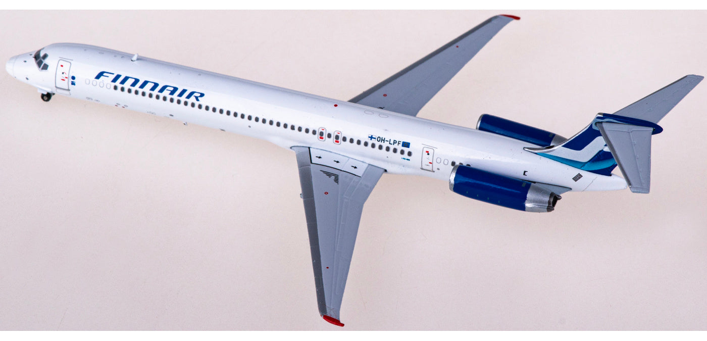 1:400 JC Wings XX40102 Finnair McDonnell Douglas MD-83 OH-LPF Aircraft Model+Free Tractor