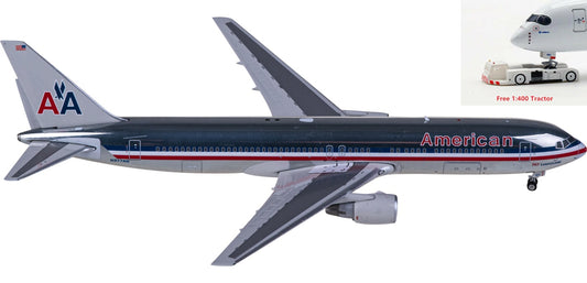 1:400 Phoenix PH04554 American Airlines Boeing 767-300ER N377AN "ONE WORLD" Aircraft Model+Free Tractor