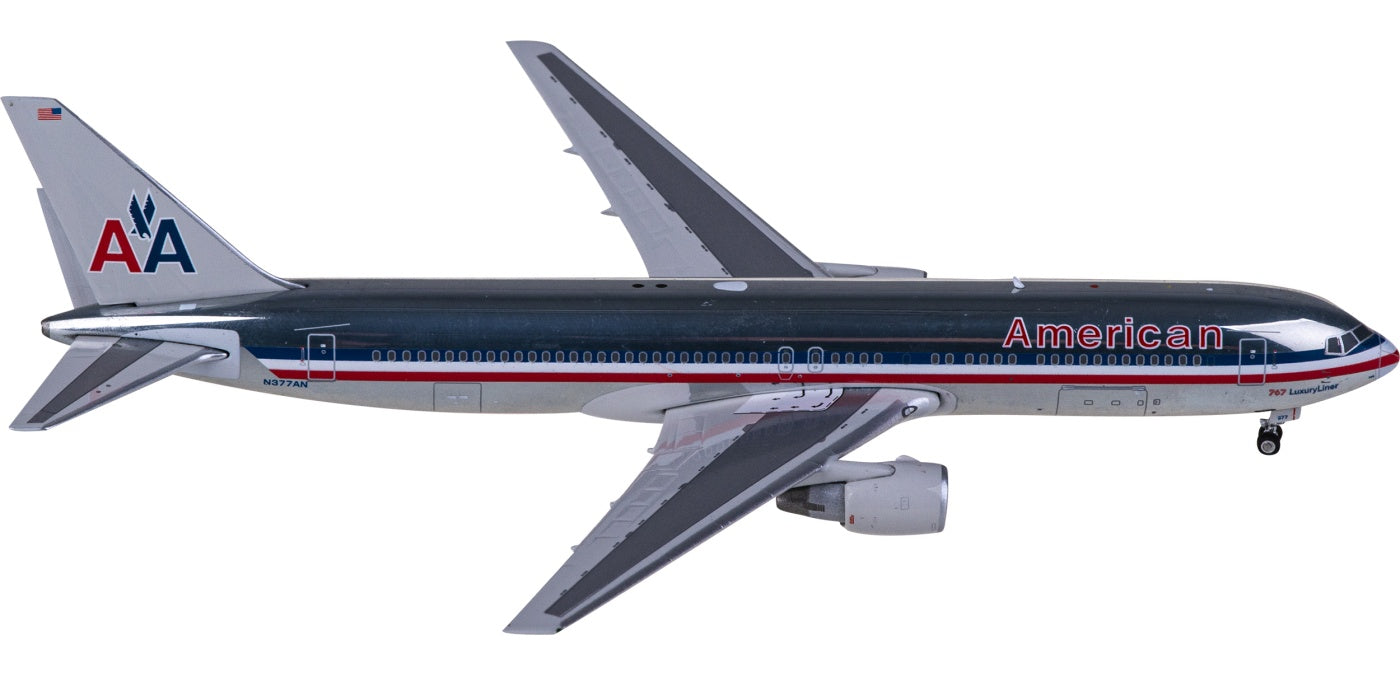 1:400 Phoenix PH04554 American Airlines Boeing 767-300ER N377AN "ONE WORLD" Aircraft Model+Free Tractor