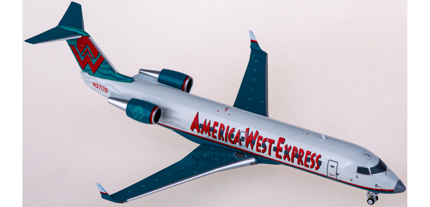 1:200 NG Models NG52072 America West Airlines Bombardier CRJ200LR N37178 Diecast Aircraft Model