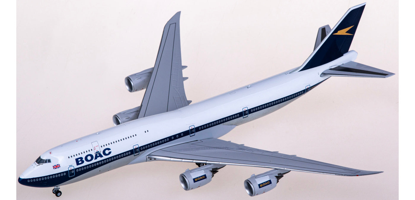 1:400 NG Models NG78002 BOAC Boeing 747-8i G-BOAC Aircraft Model+Free Tractor