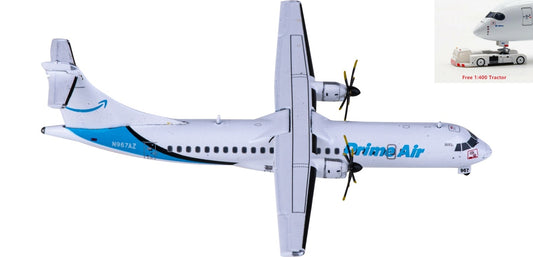 1:400 JC Wings XX4500 Amazon Prime Air ATR-72-500F N967AZ+Free Tractor