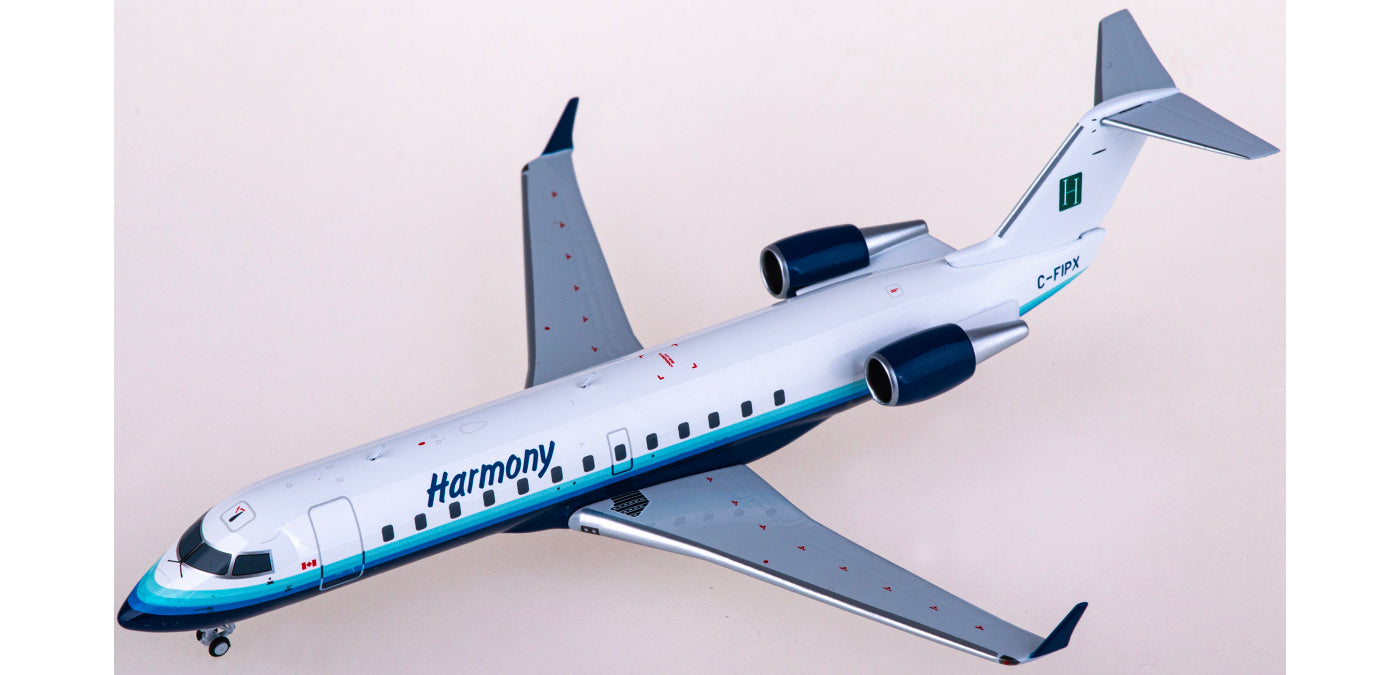 1:200 NG Models NG52077 Harmony Airways Bombardier CRJ100LR C-FIPX Diecast Aircraft Model
