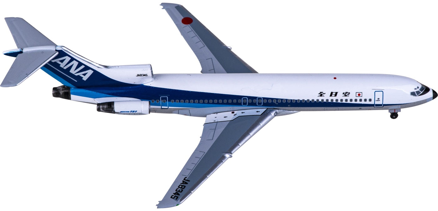 1:400 AeroClassics AC411227 ANA Boeing 727-200 JA8345 Aircraft Model+Free Tractor