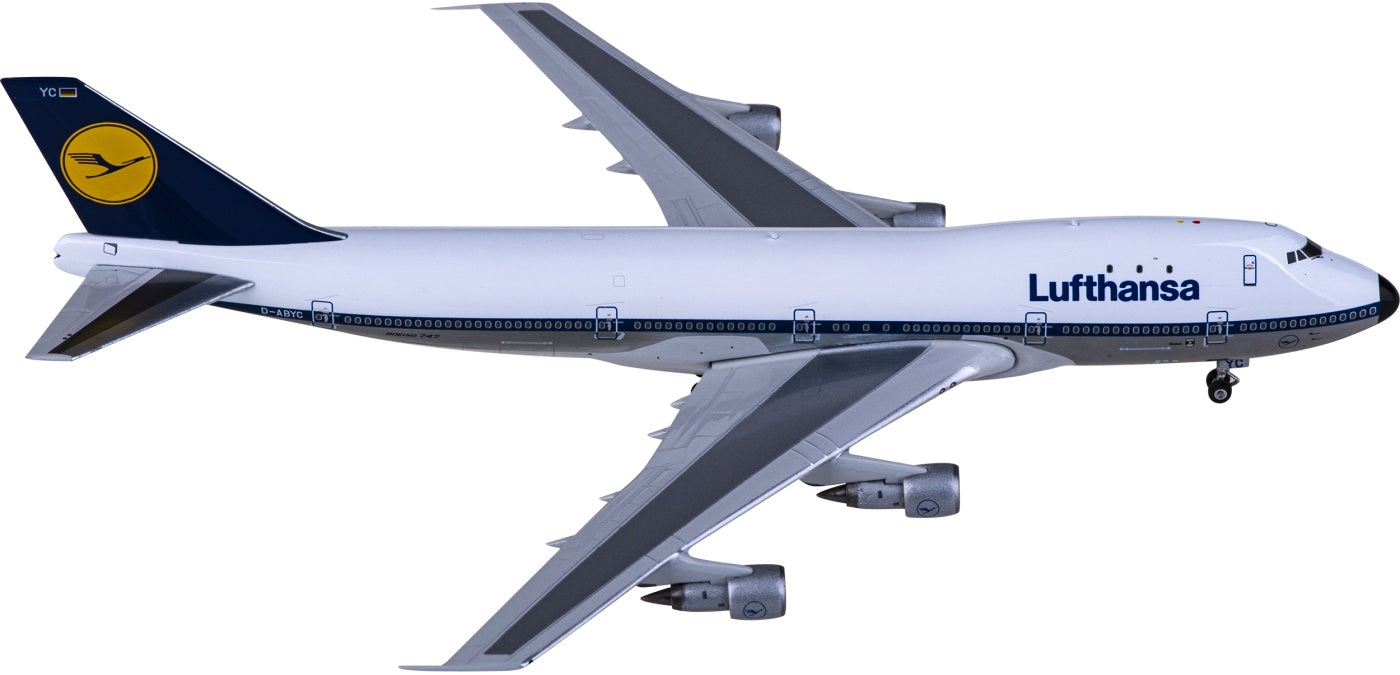 1:400 Phoenix PH04559 Lufthansa Airlines Boeing 747-100 D-ABYC Aircraft Model+Free Tractor