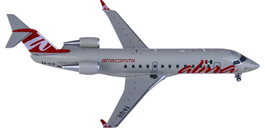 1:200 NG Models NG52083 ALMA de México Bombardier CRJ200ER XA-UIE Diecast Aircraft Model