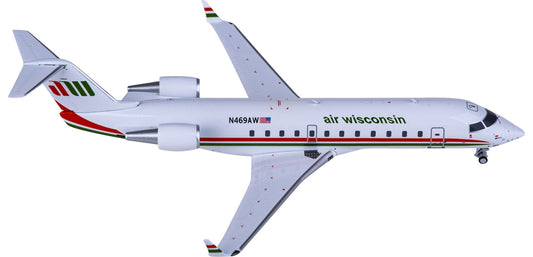 1:200 NG Models NG52066 Air Wisconsin Bombardier CRJ200LR N469AW Diecast Aircraft Model