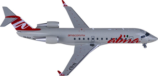 1:200 NG Models NG52085 ALMA de México Bombardier CRJ200ER XA-DLP Diecast Aircraft Model