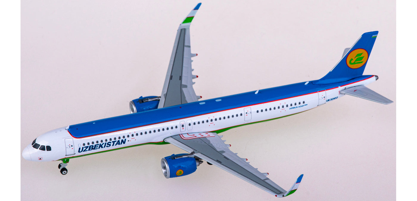 1:400 Phoenix PH11838 Uzbekistan Airways Airbus A321 UK32102