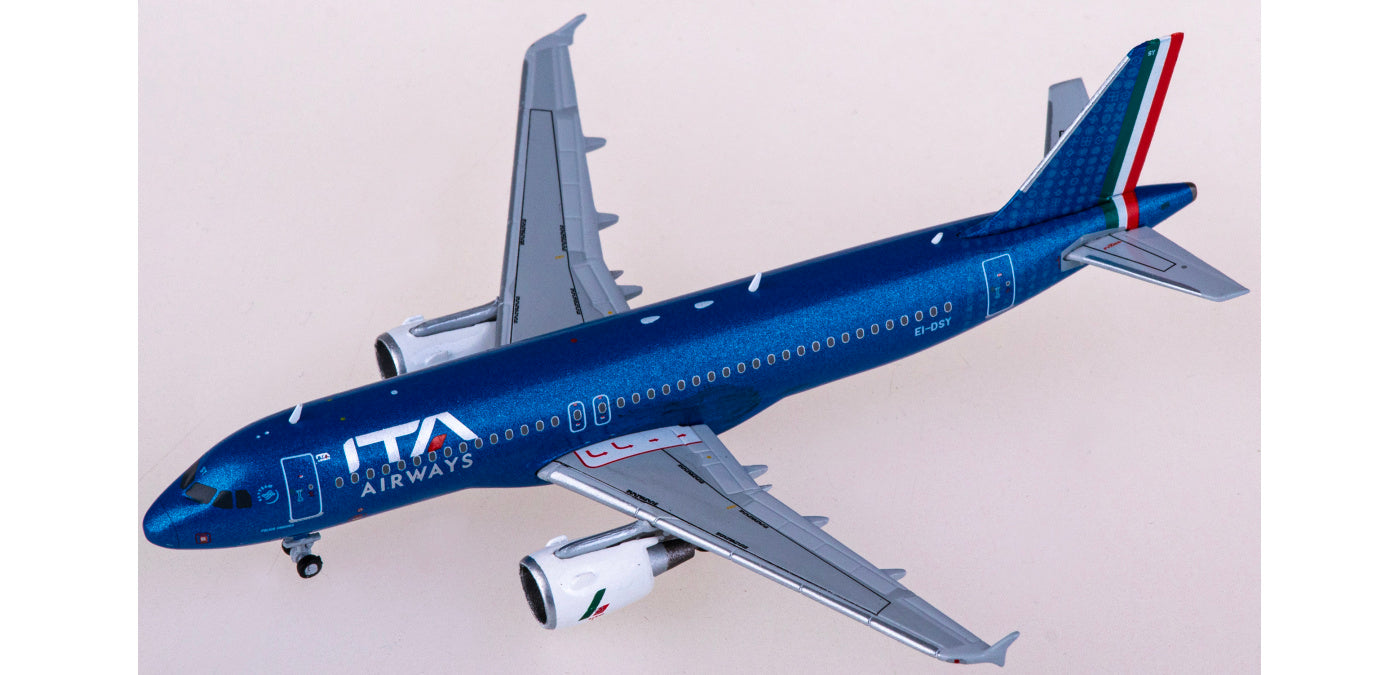 1:400 JC Wings XX40139 ITA Airways Airbus A320 EI-DSY Aircraft Model+Free Tractor