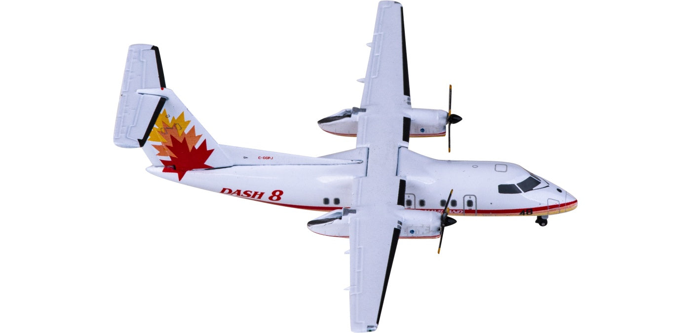 1:400 JC Wings LH4293 De Havilland Canada Bombardier Dash 8 Q100 C-GGPJ Aircraft Model+Free Tractor