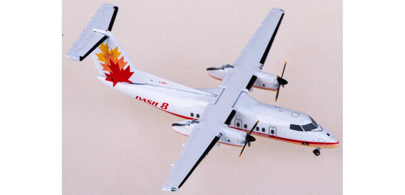 1:400 JC Wings LH4293 De Havilland Canada Bombardier Dash 8 Q100 C-GGPJ Aircraft Model+Free Tractor