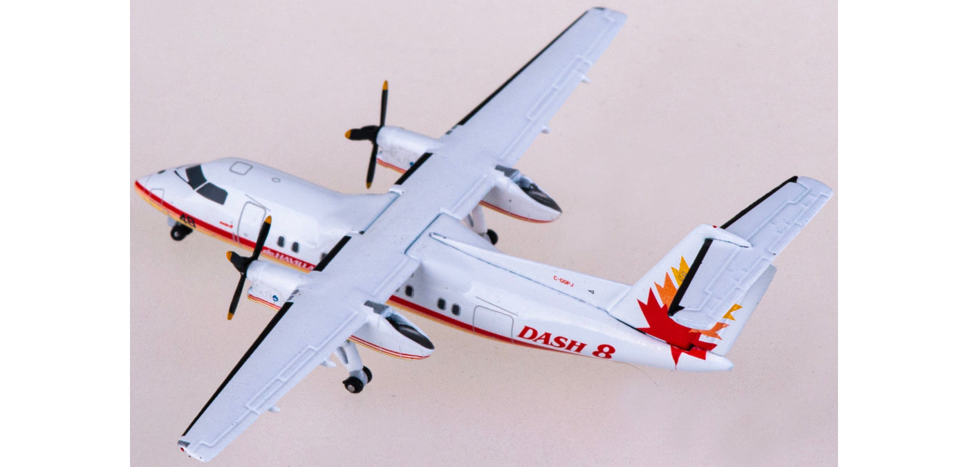 1:400 JC Wings LH4293 De Havilland Canada Bombardier Dash 8 Q100 C-GGPJ Aircraft Model+Free Tractor