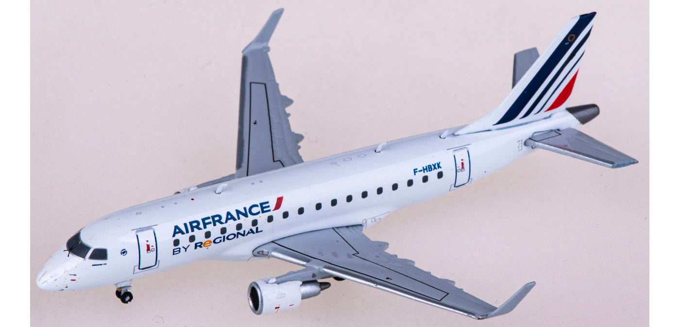 1:400 JC Wings XX40122 Air France Embraer ERJ-170LR F-HBXK Aircraft Model+Free Tractor