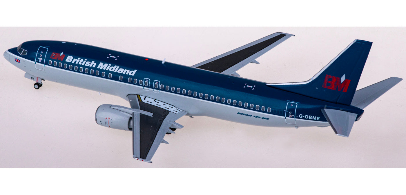 1:200 JC Wings XX20260 BMI Boeing 737-400 G-OBME Aircraft Model