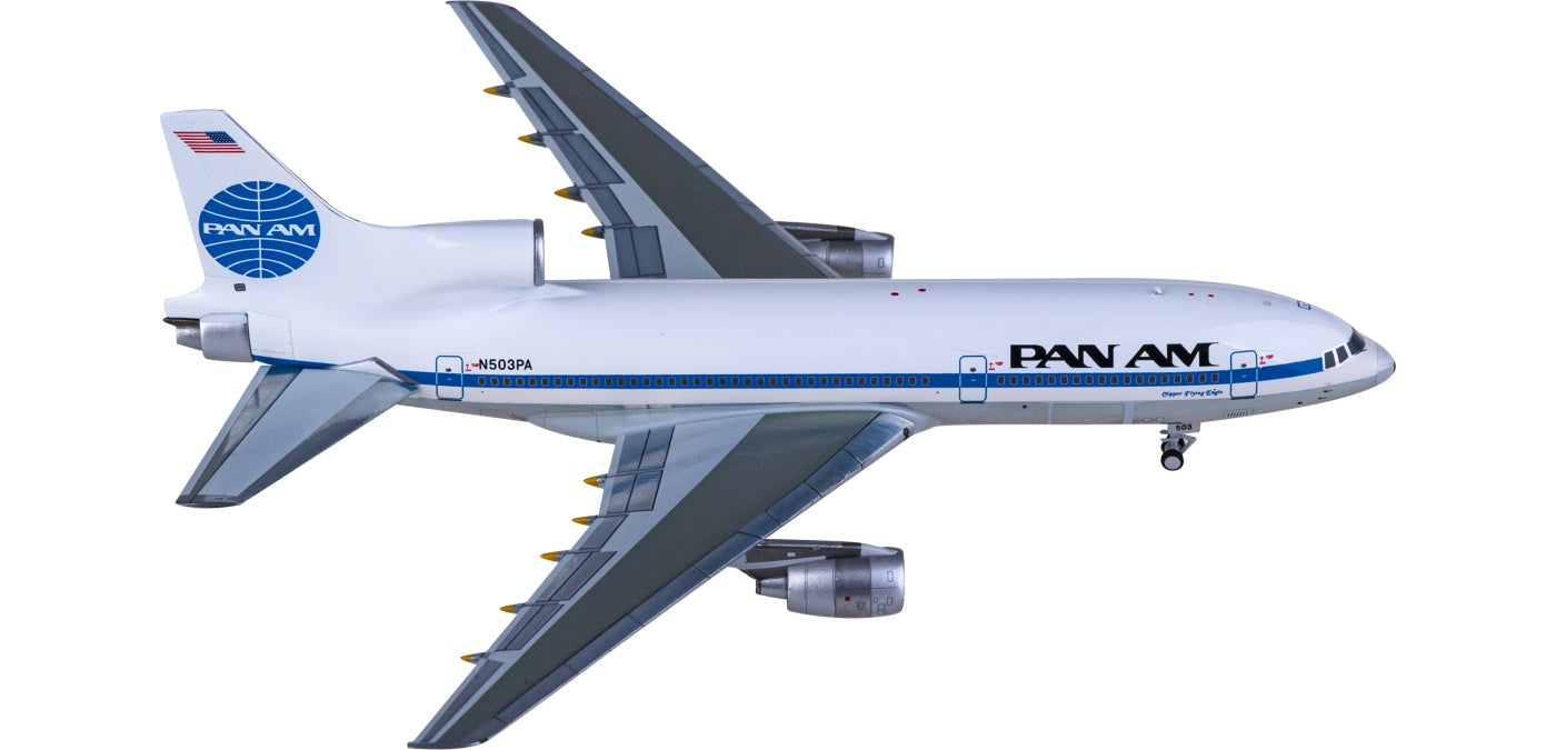 1:400 NG Models NG35021 Pan Am Lockheed L-1011-500 N503PA Aircraft Model+Free Tractor