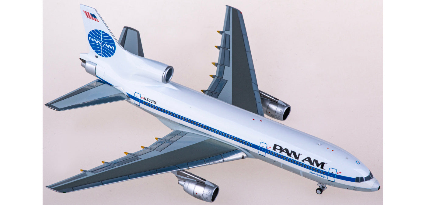 1:400 NG Models NG35021 Pan Am Lockheed L-1011-500 N503PA Aircraft Model+Free Tractor